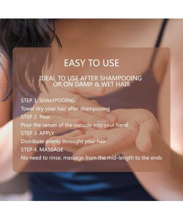 Buy Hair Vitamins Treatment Oil Capsules - No Rinse Essence for Frizzy Dry & Damaged Hair - Vitamin A C E Pro-Vitamin B5 Argan Macadamia & Avocado Oils - 4 Fl Oz (Pack of 2) - International Shipping Available - Buy Online on GoSupps.com