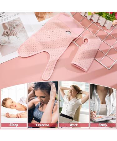 Buy 2 Pieces Carpal Tunnel Wrist Braces - Night Sleep Support & Pain Relief Splint Breathable Pink Design - Buy Online on GoSupps.com