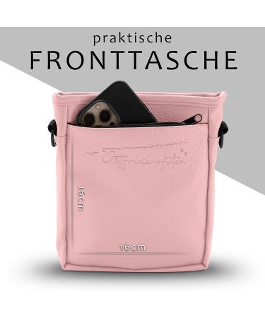 Buy Ostfriesenpfoten Frieda Treats for Dogs - High-Quality Synthetic Leather - Altrosa Size L - Easy Open Magnet Lock Futter Bag - Perfect Gassitasche for Outdoor Walks - Buy Online on GoSupps.com