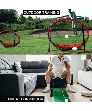 BRAMASOLE Golf Practice Balls 30 Pack - Lightweight Mini Plastic Balls for Indoor/Backyard Use - Ideal Swing Training for Men and Women Golfers - Buy Online on GoSupps.com