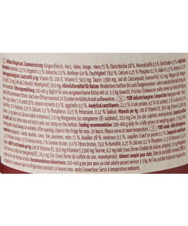 Mjamjam Premium Wet Cat Food - Grain Free Kangaroo - Pure Meat Delight (6 x 200g) - International Shipping Available - Buy Online on GoSupps.com