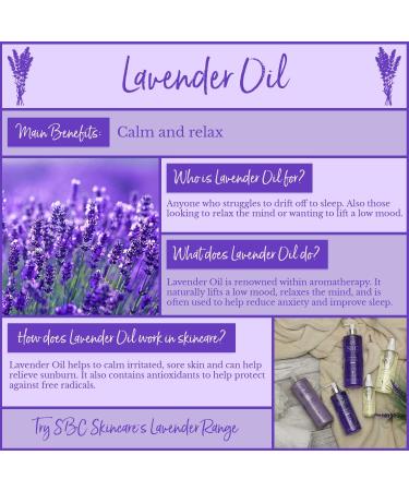 SBC Skincare Lavender Hand Wash 300ml 100% Natural Fragrance with Lavender Essential Oil and Vitamin E - Buy Online on GoSupps.com