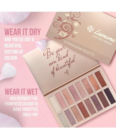 Eyeshadow Palette Eye Makeup - Nude 16 Colors Shimmer Matte Ultra Pigmented Eye Shadow - Buy Online on GoSupps.com