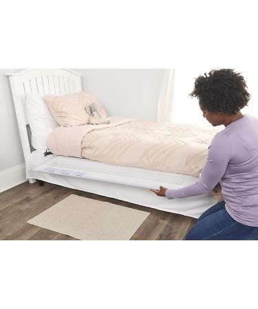 Regalo Hideaway 54-Inch Extra Long Bed Rail Guard  with Reinforced Anchor Safety System 54 Inch White - Buy Online on GoSupps.com