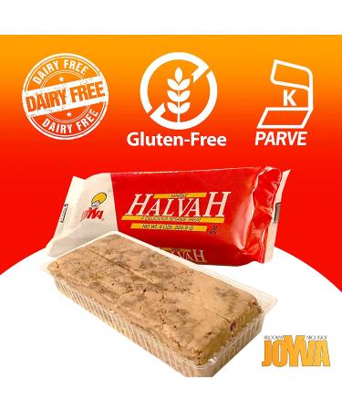 Joyva Halvah Marble Variety 8 oz Pack - Tahini-Based Sweet Sesame Treat | Kosher Parve | Handmade in Brooklyn, New York - Buy Online on GoSupps.com