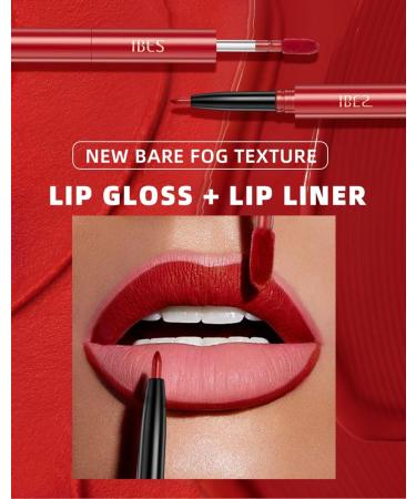 3PCS Matte Liquid Lipstick & Lip Liner Kit - Long-Lasting Waterproof 2-IN-1 Pigmented Gloss Set for Effortless Lips Makeup (Set 01) | International Shipping Available - Buy Online on GoSupps.com