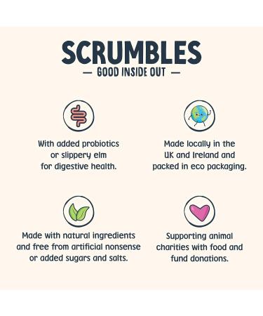 Scrumbles Natural Wet Dog Food Grain Free Recipe with 70% Chicken and Slippery Elm 7x 395g package may vary - Buy Online on GoSupps.com