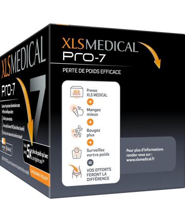 XL-S Medical PRO-7 Capsules for Weight Loss Aid - 7 Benefits (1) (2) - Lose Up to 5x More Weight Than Diet Alone (1) - 180 Capsules for 1 Month - Buy Online on GoSupps.com