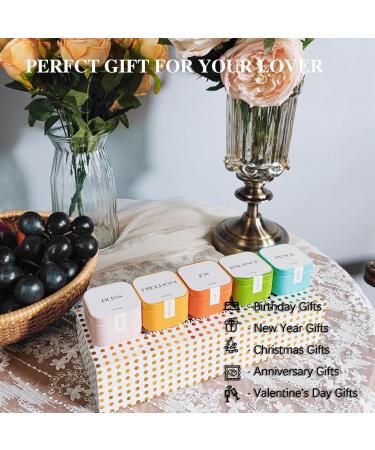 Premium Scented Candles Gift Set - 5 Pack Aromatherapy Stress Relief Candles for Women | Long Lasting Soy Candle Gifts for Anniversaries Birthdays Christmas & Thanksgiving - Buy Online on GoSupps.com
