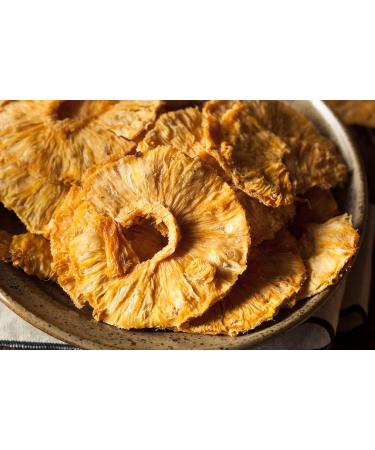  1001 Frucht Dried pineapple natural 500g exotic dried fruit without additives sugar-free dried pineapple - Sun-dried pineapple discs - Aromatic pineapple discs - Buy Online on GoSupps.com