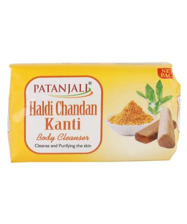 Patanjali Kanti Haldi Chandan Body Cleanser - Natural Ayurvedic Skincare for Radiant Skin | Buy Internationally - Buy Online on GoSupps.com