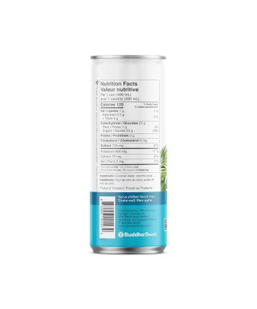 Thirsty Buddha All Natural Coconut Water 5.7kg (12/490ml) & Thirsty All Natural Coconut Water Pulp 5.7kg (12/490ml) - Buy Online on GoSupps.com