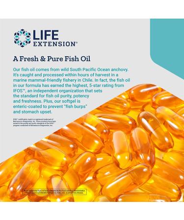 Life Extension Super Omega-3 | 60 Enteric Coated Softgels - Omega Foundations - Buy Online on GoSupps.com