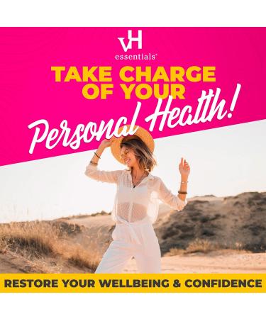 vH Essentials Boric Acid & Tea Tree Vaginal Suppositories - pH Balance & Odor Control - Feminine Care - 24 Suppositories + Applicator - 2.4 oz - Buy Online on GoSupps.com