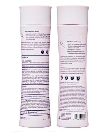 Anti Dandruff Shampoo & Scalp Restoring Conditioner | Gentle Care for Color-Treated Hair | Best for Thinning Hair & Dry Scalp | Keranique - Buy Online on GoSupps.com