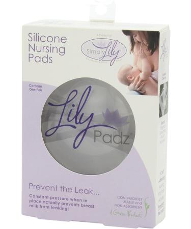 LilyPadz Reusable Silicone Nursing Pads - Regular Size (1 Pair) - Buy Online on GoSupps.com