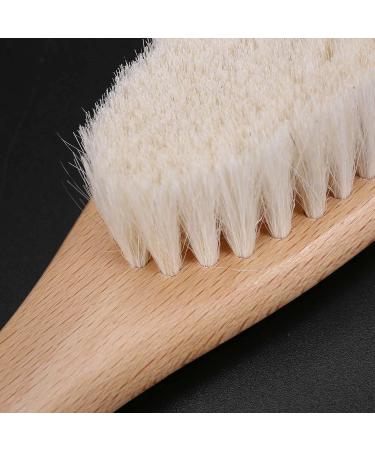 Bassulouda Wooden Handle Hairdressing Soft Fiber Brush Barber Neck Duster Cleaning Remove Brush Styling Tools - Buy Online on GoSupps.com