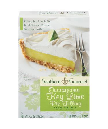 Southern Gourmet Outrageous Key Lime Pie Filling Mix, 7.5 Ounce (Pack of 6) Key Lime 7.5 Ounce (Pack of 6)