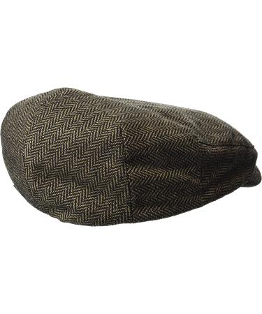 Brixton Unisex Snap Newsie Cap - Brown/Khaki - Large - Buy Online on GoSupps.com