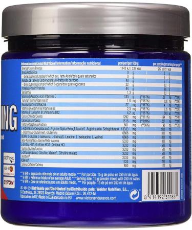  VICTORY ENDURANCE Pre-Training Storm Raspberry-Lemonade 300 Gr - Buy Online on GoSupps.com