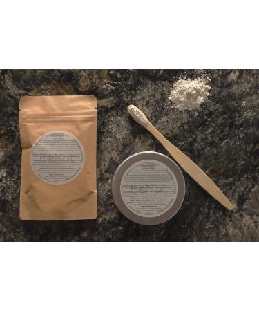 All Natural Refill Tooth Powder 1.8 oz | Teeth Whitening Gluten Free & Essential Oil for Bad Breath - Safe for Women Men & Kids - Buy Online on GoSupps.com