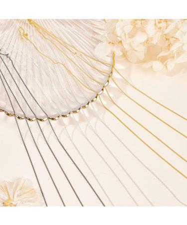 NICENEEDED 12 Strips Metal Nail Art Chains Gold, Silver, Black Nail Decorations for Manicure DIY - Buy Online on GoSupps.com