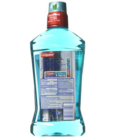 Colgate Enamel Health Anticavity Mouthwash - Sparkling Fresh Mint | 33.8 fl oz - Buy Online on GoSupps.com