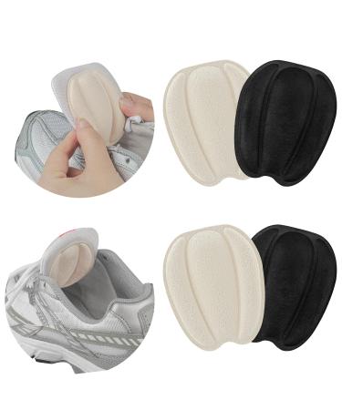 Riootlnm Tongue Pads for Shoes Heel Pads Grips Inserts Replacement for Shoe Too Big Loose Shoes Shoe Fillers Comfort Cushions for Size Large Pain Relief (Multicolor)