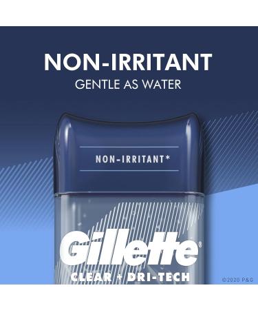 Gillette Men's Antiperspirant Deodorant Invisible Solid Cool Wave 3.8 oz - Pack of 4 | 72-Hour Sweat Protection - Buy Online on GoSupps.com