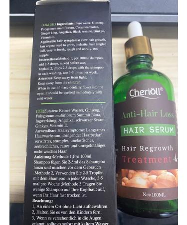 Hair Growth Serum - Stimulate New Growth, Thicker & Fuller Hair - Hair Loss & Thinning Treatment - Buy Online on GoSupps.com