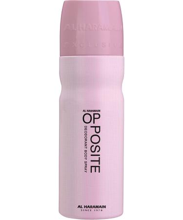 Al Haramain Opposite Deodorant Body Spray for Women - 6.66 oz Body Spray