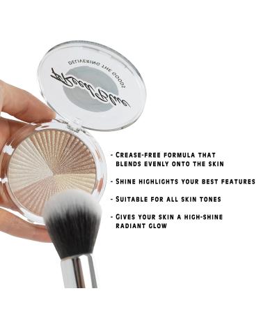 FReed Blue Vegan Contour Bronzer Powder Palette - High Pigmented Paraben Free Natural Makeup for All Skin Types - Buy Online on GoSupps.com