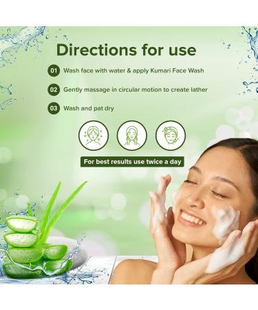 Sri Sri Tattva Kumari Face Wash - Refreshing 60ml Pack of 4 for Rejuvenated Skin | International Shipping - Buy Online on GoSupps.com