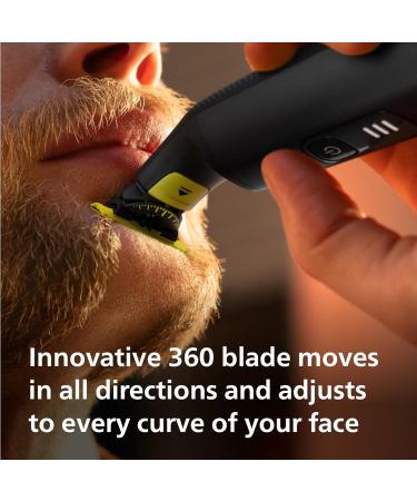 Philips OneBlade 360 Pro Wet & Dry Trim Edge & Shave with the 14 lengths Precision Comb & LED display QP6551/15 OneBlade Pro + - Buy Online on GoSupps.com