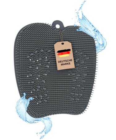 VMBathroom's foot magic the original |Non -slip foot brush for massage & foot cleaning |Silicone foot washing mat for the shower |Foot scrubber with peeling effect gray - Buy Online on GoSupps.com