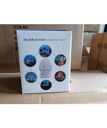 LED Starry Sky Projector - Galaxy Planetarium Night Light with Bluetooth Speakers Remote Control Aurora Effects & White Noise for Kids & Adults - Buy Online on GoSupps.com