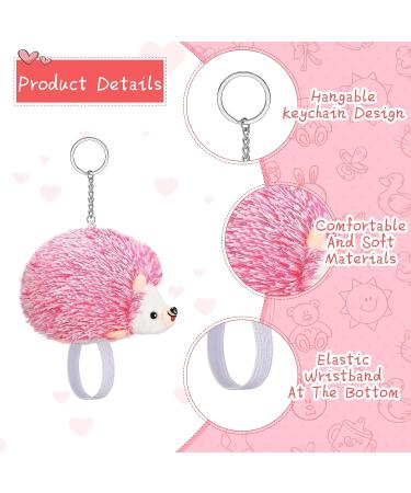 Hedgehog Shape Pin Cushion Set - 4 Pcs Furry Sewing Pincushions in 4 Colors for DIY Crafts and Quilting Projects - Buy Online on GoSupps.com