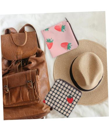 Gogogmy Women's Tampon Organizer - 2 Piece Multifunctional Pocket Bag for Menstrual Pads & Period Supplies - Compact & Adorable (13x13cm) - Buy Online on GoSupps.com