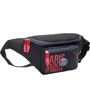 Official Paris Saint Germain PSG Bum Bag | International Shipping | 27x18x10 cm Black - Buy Online on GoSupps.com