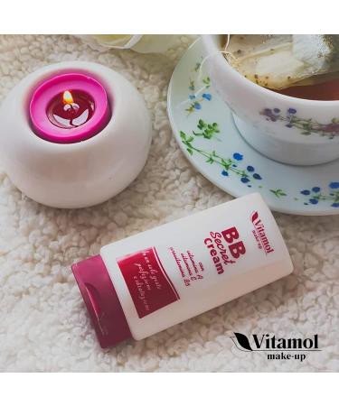 Vitamol BB Secret Cream Liquid Foundation with Vitamin A-E & Pro-Vitamin B5 50ml - Buy Online on GoSupps.com
