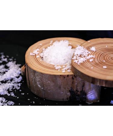 Vancouver Island Flaky Sea Salt - 8.8 oz | Hand Harvested Large Flake Salt for Seasoning, Baking, Cooking & Finishing - All Natural - Buy Online on GoSupps.com