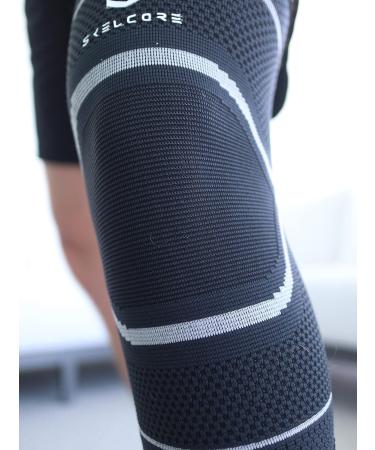 Compression Knee Sleeves - Joint Pain Relief & Support for Men & Women | XL & XXL Sizes for Workouts - Buy Online on GoSupps.com