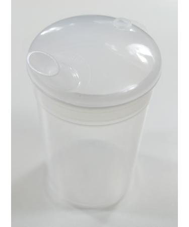 NRS Healthcare Feeding Cup Beaker and Lid with Wide Spout 8 mm Spout