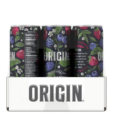 Buy ORIGIN Organic & Non-GMO Berry Flavor Sparkling Water - 12 Fl Oz (Pack of 12) | Refreshing & Healthy Beverage | Eco-Friendly Aluminum Cans - Buy Online on GoSupps.com