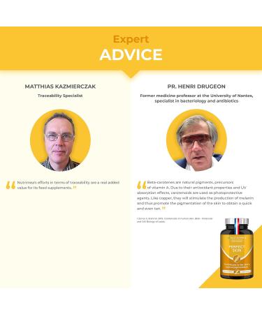 Nutrimea Tanning Accelerator Tablets - Natural Sun Protector - 90 Vegan Capsules - Bronzed Glow with Beta Carotene and Burdock - French Expertise - Buy Online on GoSupps.com