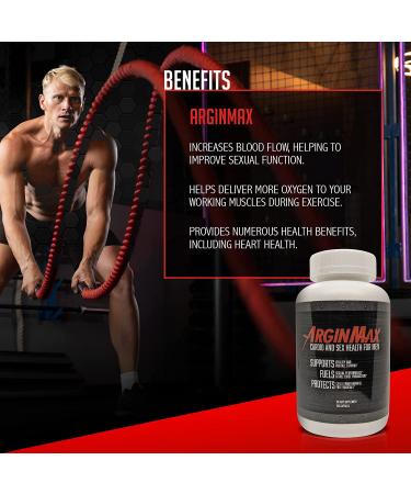 ArginMax Men 180 Capsules - Daily Wellness for Enhanced Vitality & Performance - Buy Online on GoSupps.com