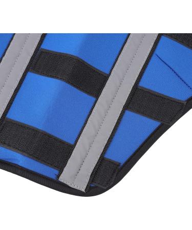 Dog Right Rear Leg Hock Brace - Neoprene Material Prevents Injuries Provides Stability with Support Strip Reflective Strip for Dogs (S) - Buy Online on GoSupps.com