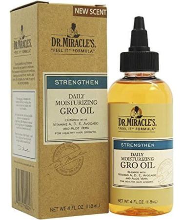 Dr. Miracles New Growth No Lye Relaxer Regular Kit + Daily Moisturizing Gro Oil - Buy Online on GoSupps.com