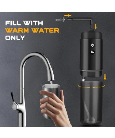 Snefe Ear Wax Removal Kit - Water Powered Ear Cleaner with 3 Pressure Settings and 6 Tips for Adults - Includes Basin and USB Charging Cable - Buy Online on GoSupps.com