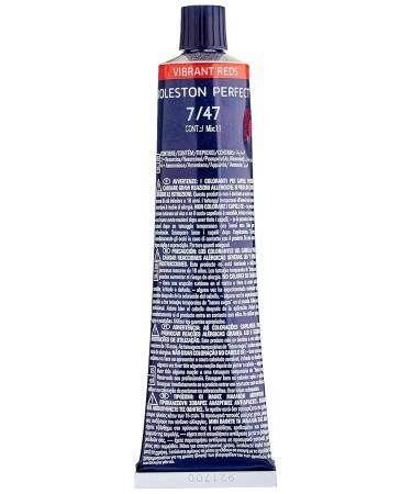 Wella Professionals Koleston Perf. Me+ Vibrant Reds 7/47 - 60ml | Intense Red Hair Color for International Shipping - Buy Online on GoSupps.com